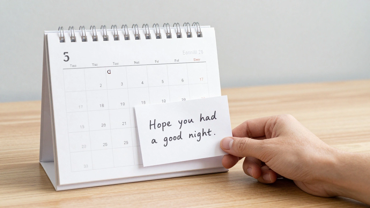 A payment on a desk beside a confirmed appointment note, symbolizing reliability and professionalism.